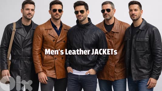 Men's Leather Jackets from European Brands