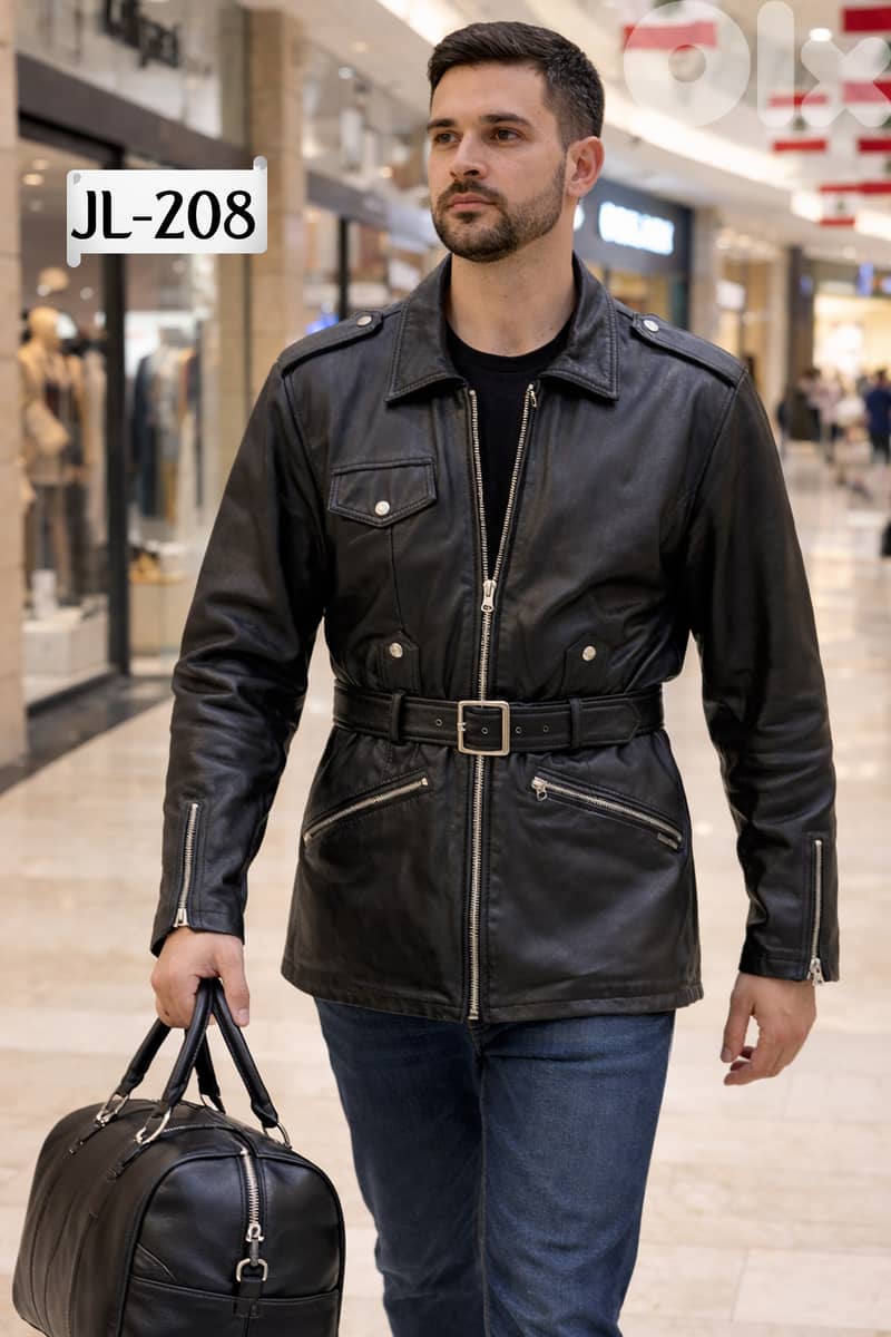 Men's Leather Jackets from European Brands 8