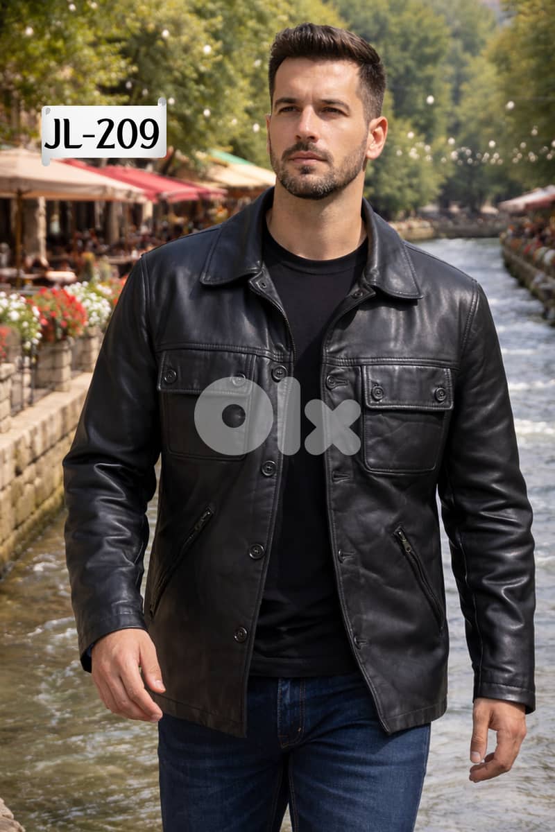 Men's Leather Jackets from European Brands 9