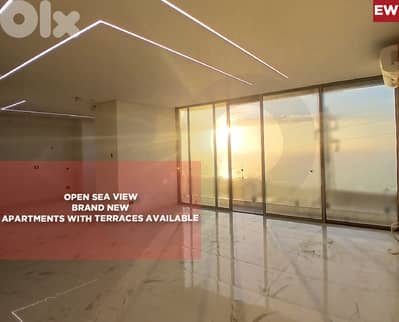Open sea view, prime area, brand new, cave,Harissa/حريصا REF#EW133082