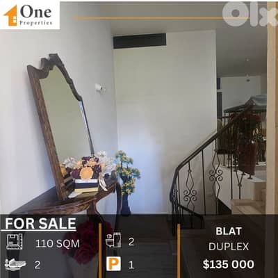 DUPLEX APARTMENT FOR SALE IN BLAT