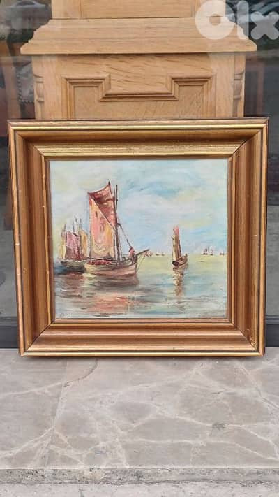 لوحة رسم زيتي اوروبية