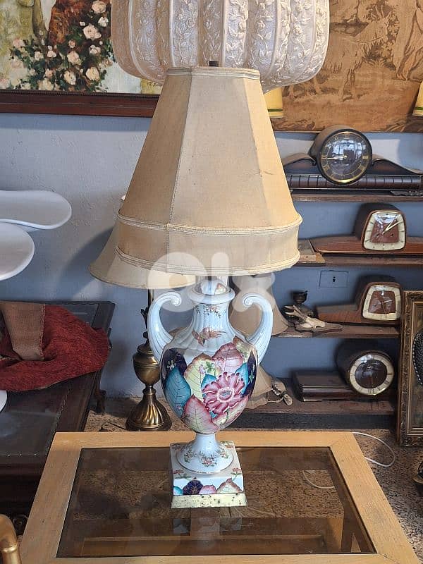 antique porcelain lamp 4