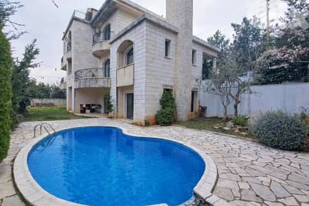HIGH-END VILLA WITH PRIVATE POOL AND GARDEN IN BAABDAT PRIME, (BB-223)