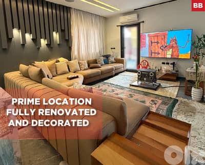 Fully renovated and decorated ,Khaldeh / خلدة REF#BB133099