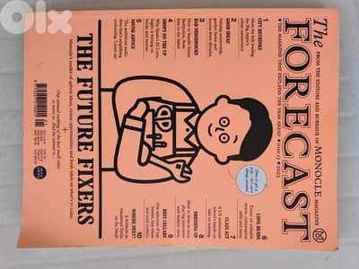 the forecast Monocle magazine,issue 13,2023,The future fixers
