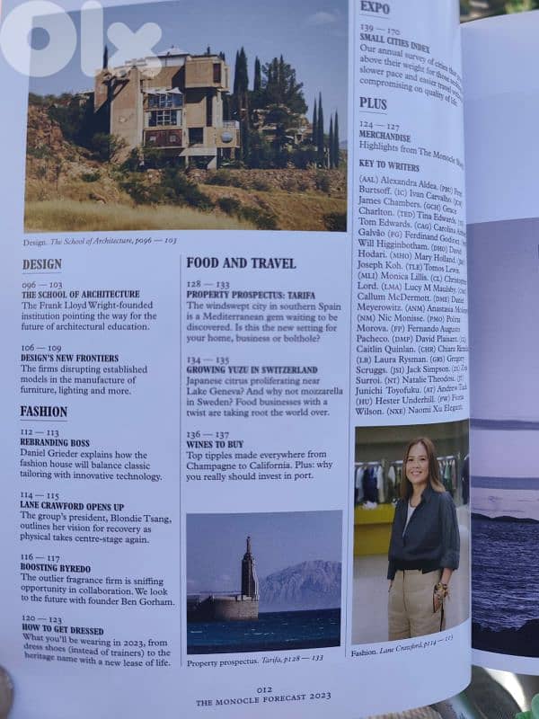 the forecast Monocle magazine,issue 13,2023,The future fixers 3