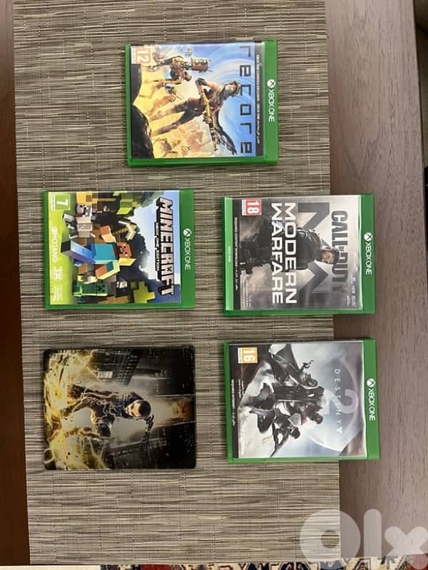 XBOX GAMES AND FIGURES 4