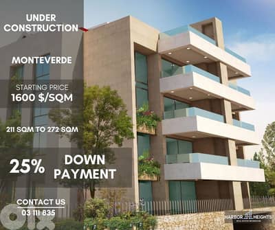 Under Construction Apartment for sale in Monteverde