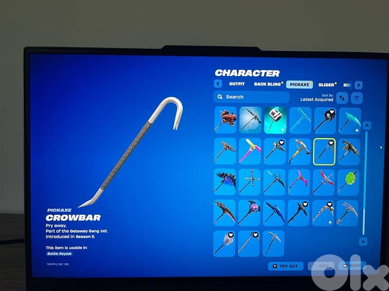 STACKED OG FORTNITE ACCOUNT 5