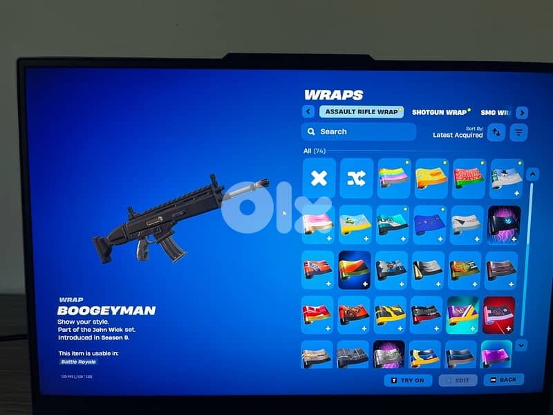 STACKED OG FORTNITE ACCOUNT 10