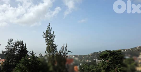 HOT DEAL! OPEN SEA VIEW APARTMENT FOR SALE IN BROUMANA , (BRC-381)