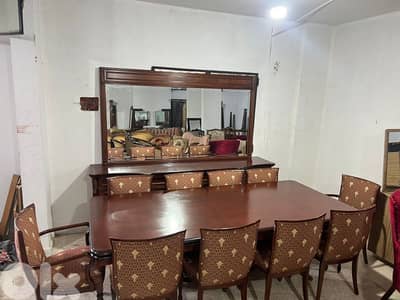 اوضة سفرة خشب زان 10 كراسي