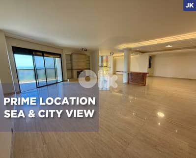 Sea & city view, elevator, parking, balcony, Baabda/بعبدا REF#JK133130