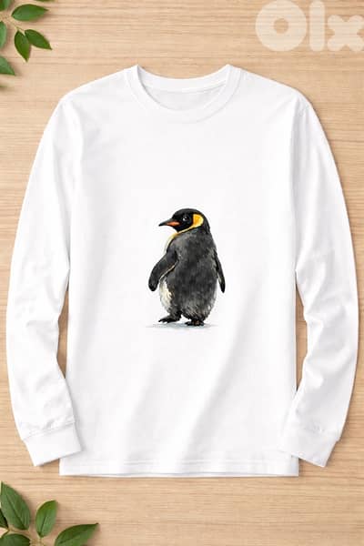 تيشرت قطن كم طويل