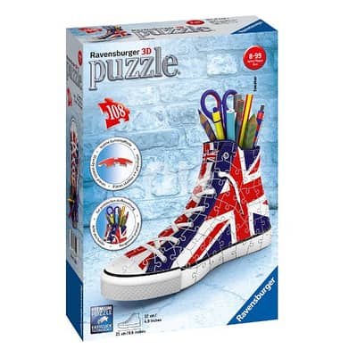 british sneaker 3d puzzle