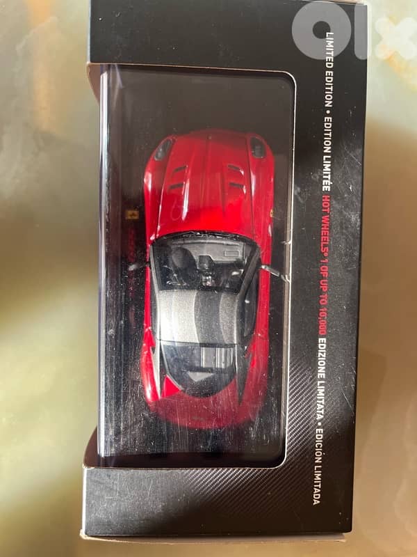 ferrari 599gto hot wheels elite 1:43 5