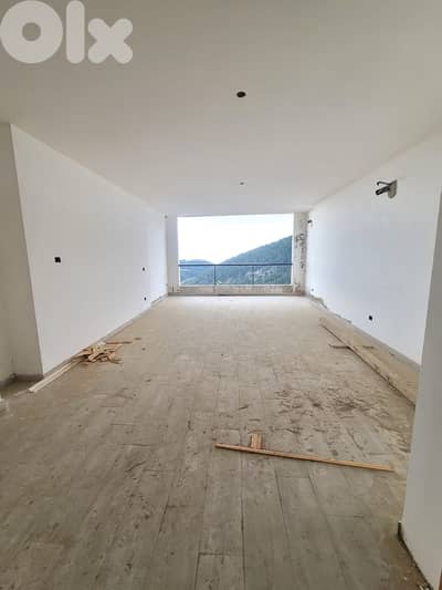 UNDER CONSTRUCTION IN BROUMANA  (90SQ) WITH PAYMENT FACILITIES