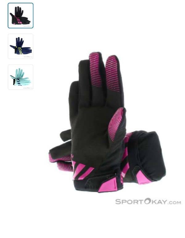 fox bike women gloves 1
