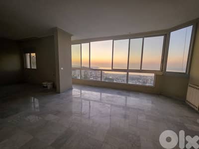 160 SQM Apartment in Elissar, Metn with a Breathtaking Sea View