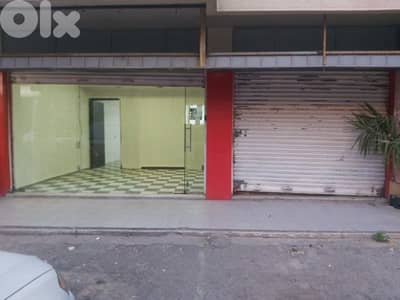 Shop for Rent in Zalka – Commercial Location محل للأجار بقلب الزلقة
