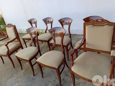 كراسي  اوروبي خشب مسيف  عدظ٨