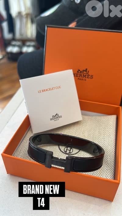 Hermes Black Clic bracelet