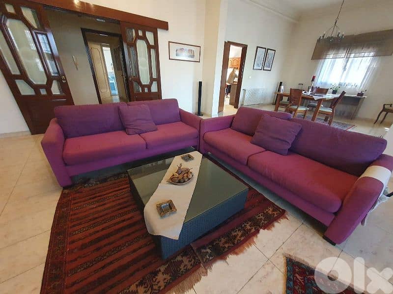 2 canapés in good condition 1