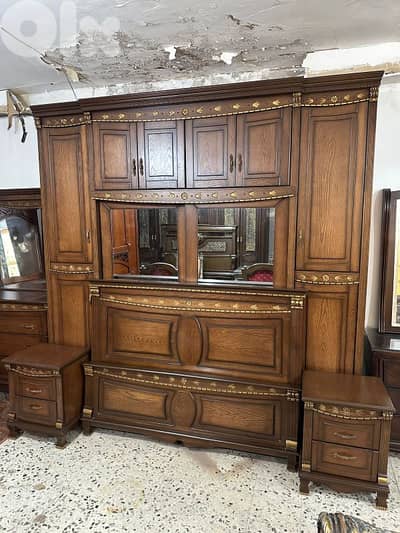 غرفة نوم خشب زان