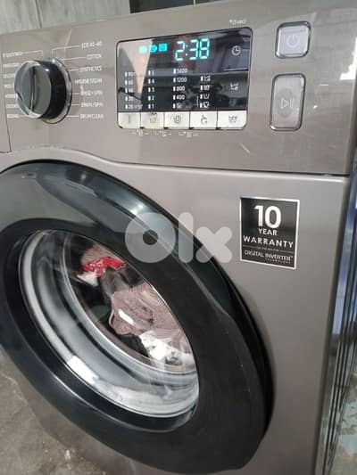 غسالا سامسونغ انفرتر 8 كيلو شبه جديده