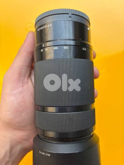 Kit lens sony 55-210 mm