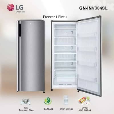 Freezer LG 6Drawers 130cm فريزر أل جي إنفرتر