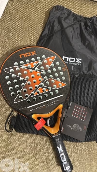 nox equation padel racket