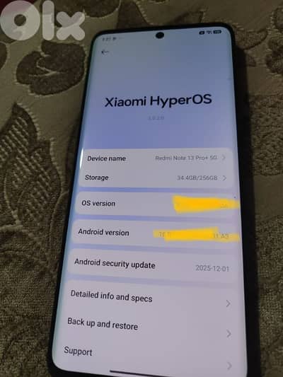 Redmi note 13 pro plus 5g