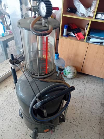 مكنة شفط زيت جديدة ايطالية