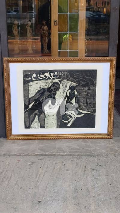 لوحة طبع اوروبية