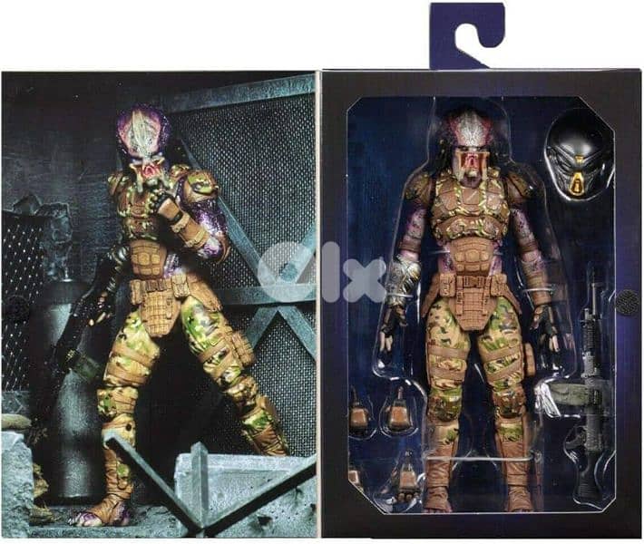 predator figure(original made by neca) and pokemon z braclet (original 2