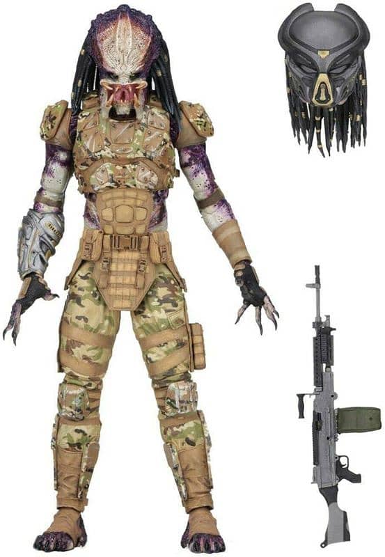 predator figure(original made by neca) and pokemon z braclet (original 3