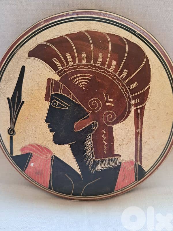 Vintage pottery trinket from Greece 6