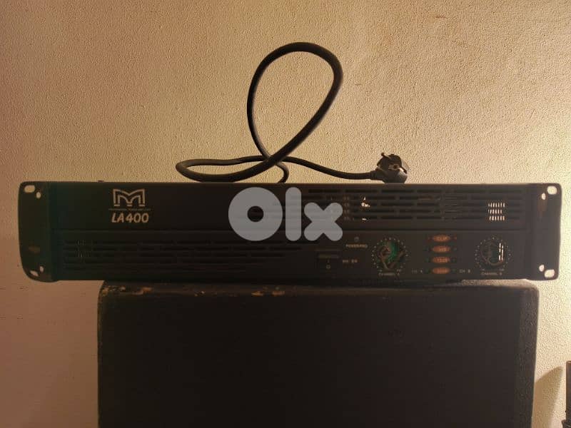 15" speakers + amplifier 1