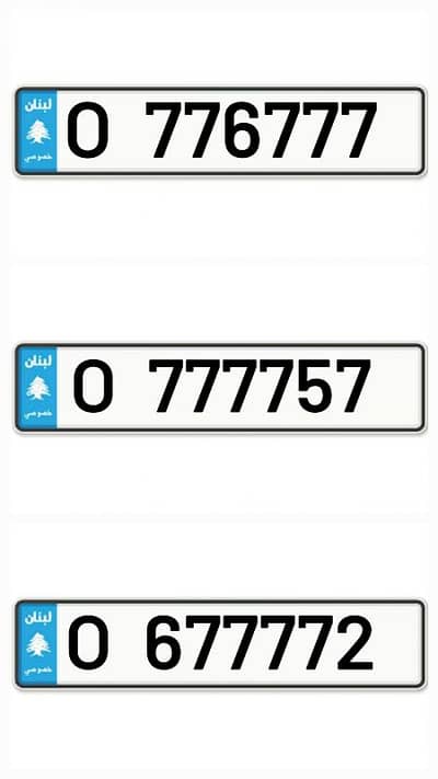 Special Plate Numbers