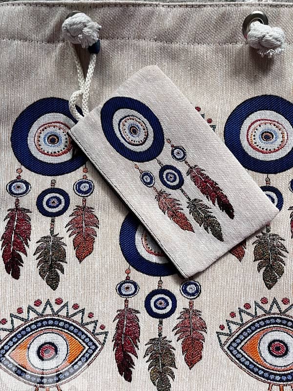 TOTE BAGS with matching pouches 4