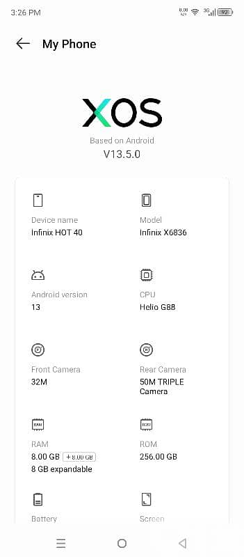 infinix hot 40 still new 1