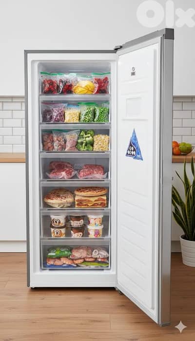 freezer inverter 6 drawers AGI تلاجة فريزر