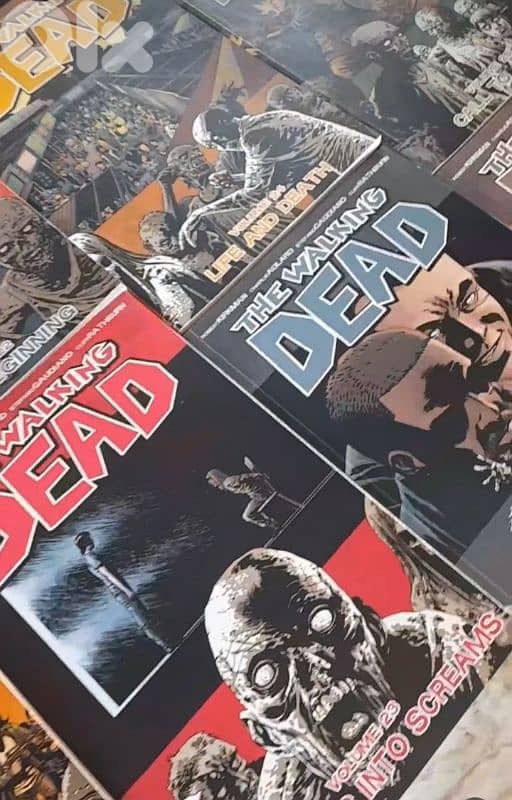 the Walking Dead comicbooks 1