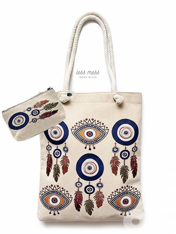 TOTE BAGS with matching pouches 19