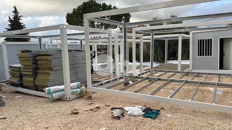 new prefabricated container units 6 x 3 m 3