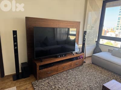 Premium Solid Wood TV Stand