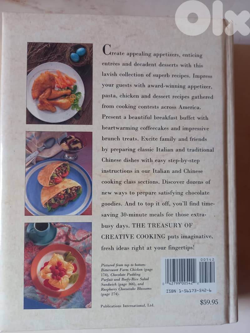 The Treasury of CREATIVE COOKING-"By Consumer Guide"-COOKBOOK 3