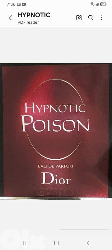 Christian Dior Eau de Perfum 100ml